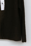 SWAYING/KNIT seamless mohair suit SW212SZ68 brown PS16
